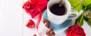 caffè romantico a san valentino