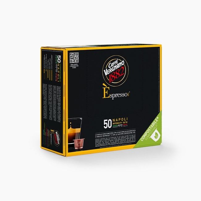 50 Capsule Compatibili Nespresso Napoli
