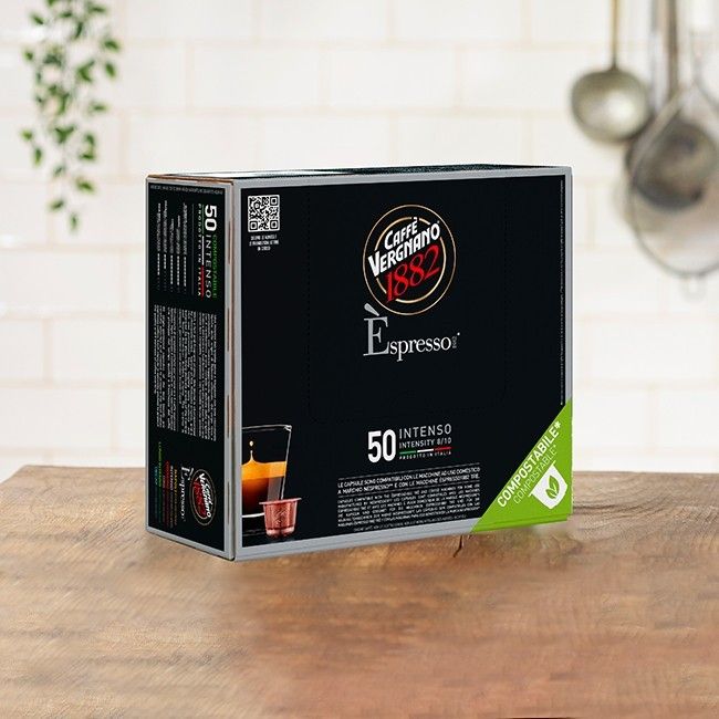 50 Capsule Compatibili Nespresso Intenso