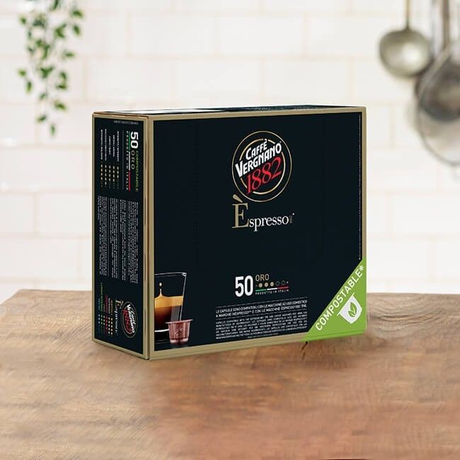 50 Capsule Compatibili Nespresso Oro