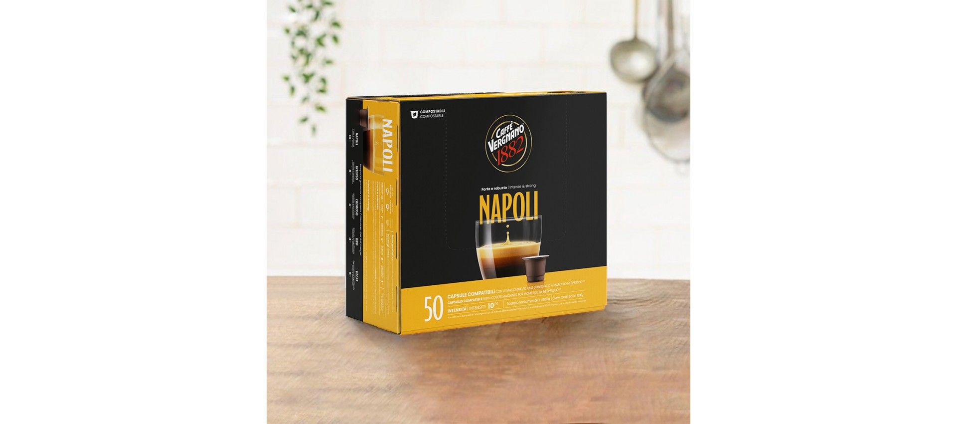 50 Capsule Compatibili Nespresso Napoli