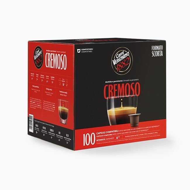 100 Capsule Compatibili Nespresso Cremoso