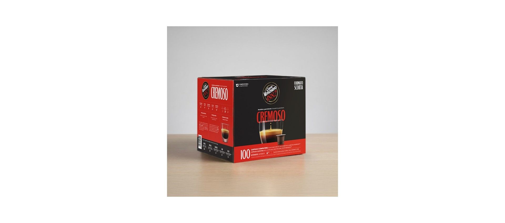 100 Capsule Compatibili Nespresso Cremoso