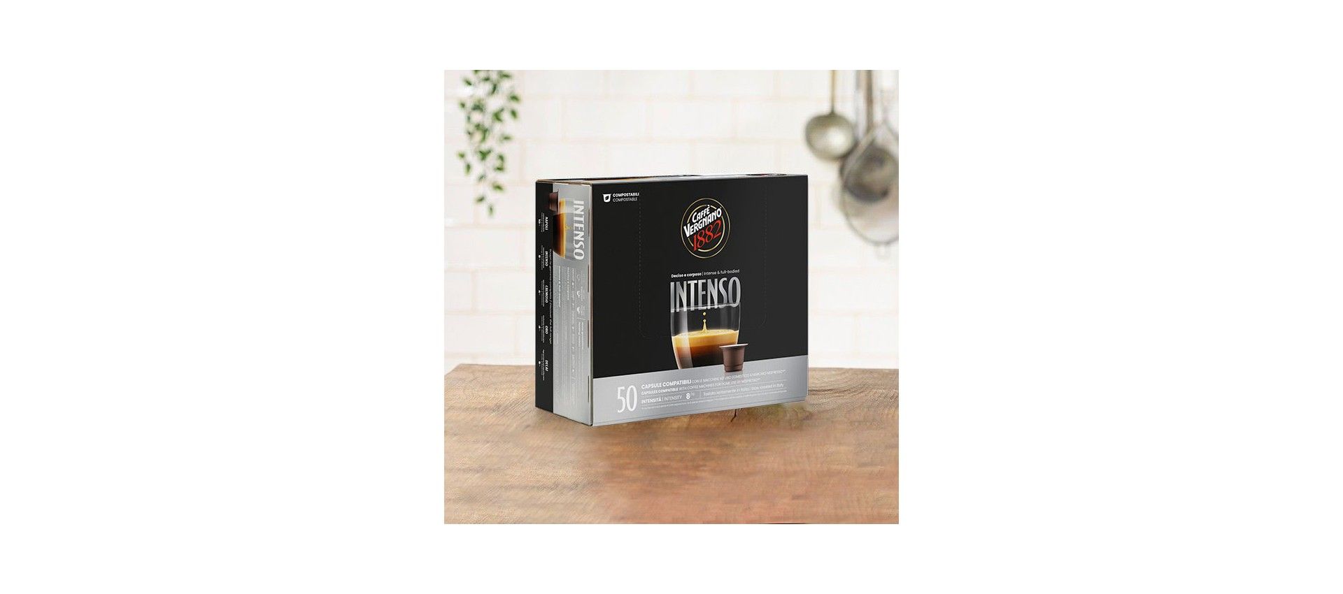 50 Capsule Compatibili Nespresso Intenso